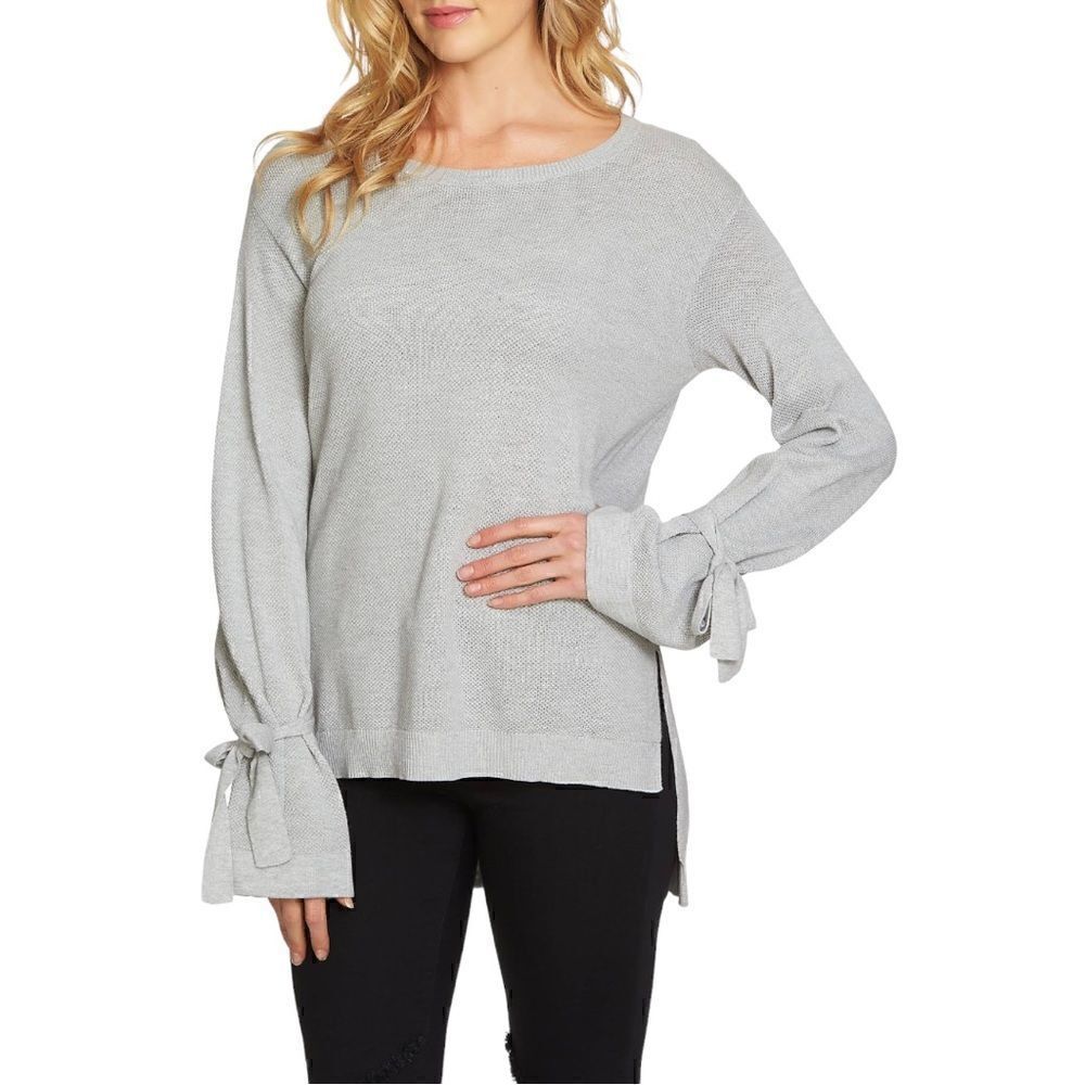 1. State Tie Sleeve Sweater